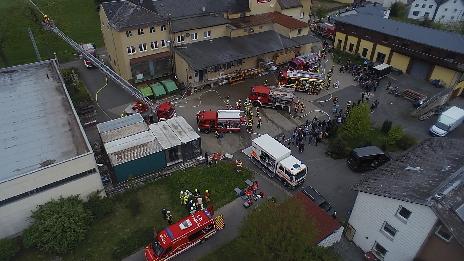 Übungsbrand